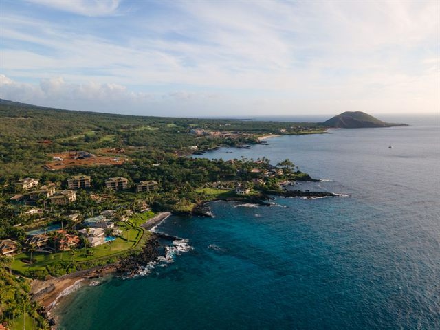 Wailea coastline, Maui